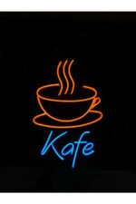 Kafe Neon Led Tabela(55x36cm)