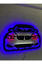 Bmw LEd Işıklı Tablo(55x30cm)