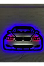 Bmw LEd Işıklı Tablo(55x30cm) - Görsel 3