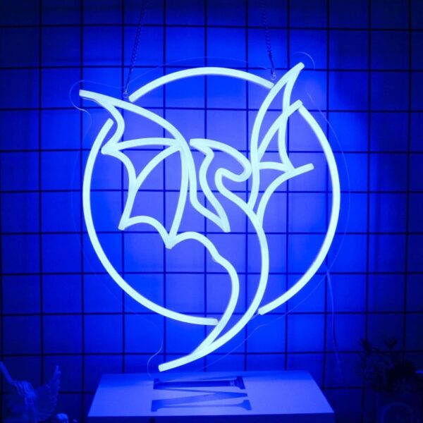 Ejderha Neon Led Tabela Dekoratif Aydınlatma
