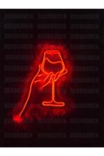 El Şarap Kadehi Neon