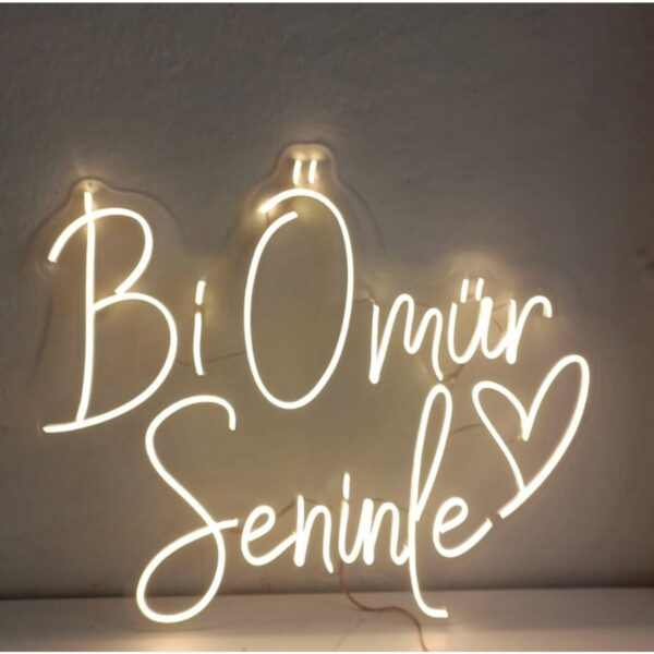 Bir ömür seninle Neon led