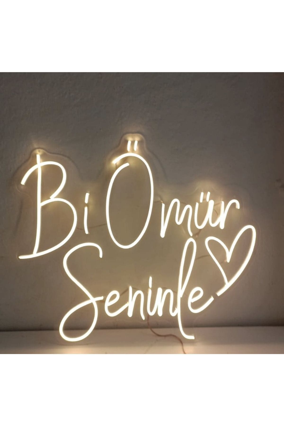 1_org_zoom Bir ömür seninle Neon led - Görsel 1