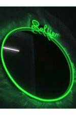 Selfie Neon Led Işıklı Ayna(62x50cm) - Görsel 4