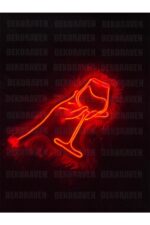 El Şarap Kadehi Neon - Görsel 3