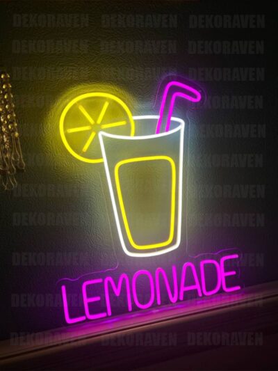 Lemonade Neon Led Dekoratif Aydınlatma