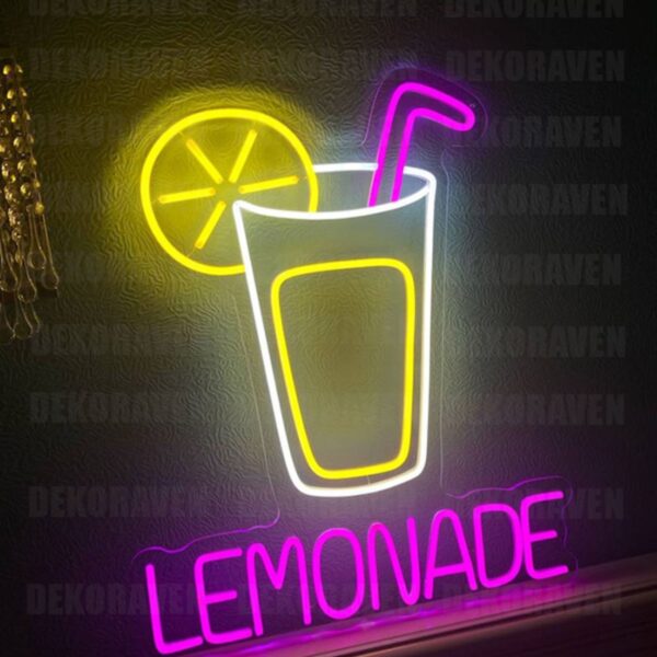 Lemonade Neon Led Dekoratif Aydınlatma
