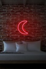 Ay Dekoratif Neon Aydınlatma - Görsel 3