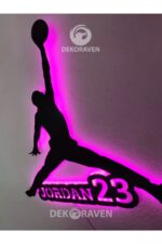 Michael Jordan Led Işıklı Tablo - Görsel 2