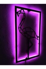Flamingo Led Işıklı Tablo - Görsel 2