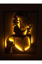 Marilyn Monroe Işıklı Tablo - Görsel 2