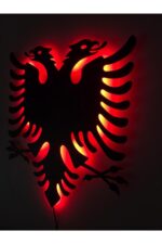 Çift Başlı Kartal Işıklı Tablo - Görsel 2