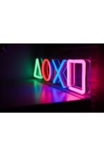Neon Led Aydınlatma Psrgb Gece Lambası Parti Süsü Işıklı Duvar Dekor - Görsel 2