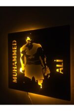 Muhammed Ali Led Işıklı Tablo - Görsel 3