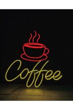 Coffee Fincan Neon Led - Görsel 2
