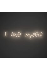 I Love Myself Neon Tabela Neon Yazı Dekoratif Aydınlatma Ve Gece Lambası - Görsel 2