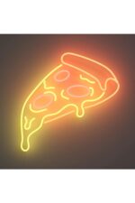 Pizza Neon Tabela Neon Yazı Dekoratif Aydınlatma Ve Gece Lambası - Görsel 2