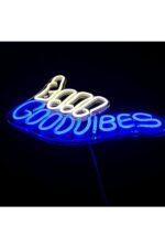 Good Vibes Neon Tabela Neon Yazı Dekoratif Aydınlatma Ve Gece Lambası - Görsel 2