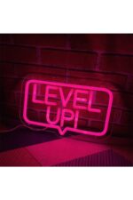 Level Up Neon Tabela Neon Yazı Dekoratif Aydınlatma Ve Gece Lambası - Görsel 2