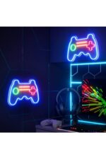 Playstation Neon Tabela Neon Yazı Dekoratif Aydınlatma Ve Gece Lambası - Görsel 2