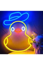 Ördek Neon Tabela Neon Yazı Dekoratif Aydınlatma Ve Gece Lambası - Görsel 2