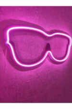 Gözlük Neon Tabela Gözlükçü Neon Led Dekoratif Duvar Aydınlatması Neon Duvar Dekorasyonu - Görsel 2