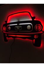 Mustang Araba 1967 Işıklı Tablo - Görsel 3