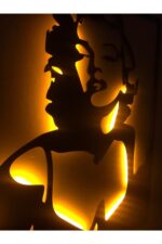 Marilyn Monroe Işıklı Tablo - Görsel 3