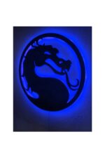 Mortal Kombat Ejderha Led Işıklı Tablo - Görsel 3
