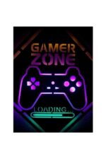 Gamer Zone Dekoratif Led Işıklı Ahşap Tablo - Görsel 3