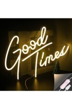 Good Times Neon Tabela Neon Yazı Dekoratif Aydınlatma - Görsel 3