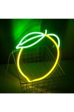 Limon Neon Tabela Neon Yazı Dekoratif Aydınlatma Ve Gece Lambası - Görsel 3