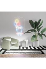 Bulut & Balonlar Neon Tabela Neon Yazı Dekoratif Aydınlatma Ve Gece Lambası - Görsel 3