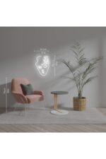 Insan Siületi Neon Tabela Neon Yazı Dekoratif Aydınlatma Ve Gece Lambası - Görsel 3