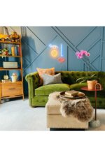 Kadın Siület Neon Tabela Neon Yazı Dekoratif Aydınlatma Ve Gece Lambası - Görsel 3