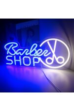 Berber Tabela Neon Tabela Neon Yazı Dekoratif Aydınlatma Ve Gece Lambası - Görsel 3