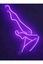 Bacaklar Neon Tabela Woman Neon Dekoratif Duvar Neon Led - Görsel 3