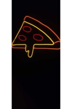 Pizza Neon Tabela Pizzacı Neon Duvar Dekorasyonu Dekoratif Aydınlatma - Görsel 3