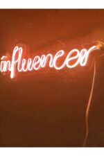 Influencer Dekoratif Led Duvar Aydınlatması Neon Led Yazı Tabela - Görsel 3