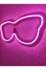 Gözlük Neon Tabela Gözlükçü Neon Led Dekoratif Duvar Aydınlatması Neon Duvar Dekorasyonu - Görsel 3