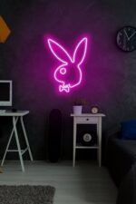 Playboy - Led Dekoratif Duvar Aydınlatması Neon Duvar Yazısı - Görsel 3