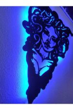 Medusa Led Işıklı Tablo - Görsel 4