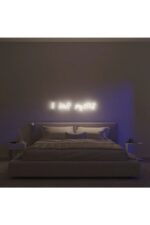 I Love Myself Neon Tabela Neon Yazı Dekoratif Aydınlatma Ve Gece Lambası - Görsel 4
