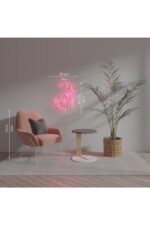 Kadın Women Neon Tabela Neon Yazı Dekoratif Aydınlatma Ve Gece Lambası - Görsel 4