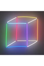 Küp Kare Neon Tabela Neon Yazı Dekoratif Aydınlatma Ve Gece Lambası - Görsel 4