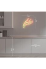 Pizza Neon Tabela Neon Yazı Dekoratif Aydınlatma Ve Gece Lambası - Görsel 4