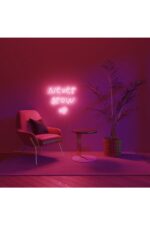 Never Grow Up Neon Tabela Neon Yazı Dekoratif Aydınlatma Ve Gece Lambası - Görsel 4