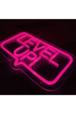 Level Up Neon Tabela Neon Yazı Dekoratif Aydınlatma Ve Gece Lambası - Görsel 4