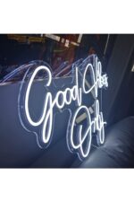 Good Vibes Only Neon Tabela Neon Yazı Dekoratif Aydınlatma Ve Gece Lambası - Görsel 4