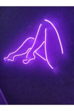 Bacaklar Neon Tabela Woman Neon Dekoratif Duvar Neon Led - Görsel 4